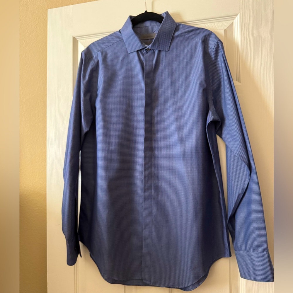 Calvin Klein Blue Dress Shirt